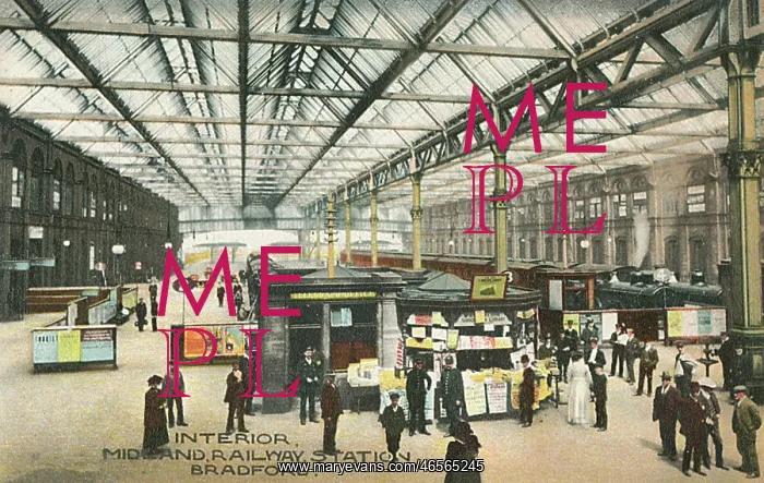 : Midland Railway Station (Interior), Bradford : Midland Railway Station (Interior), Bradford