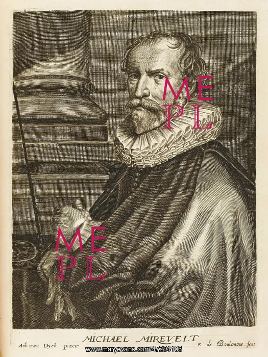 : MIEREVELT. MICHIEL JANSZOON VAN MIEREVELT or MIEREVELD (1567 - 1641), Dutch painter : MIEREVELT. MICHIEL JANSZOON VAN MIEREVELT or MIEREVELD (1567 - 1641), Dutch painter