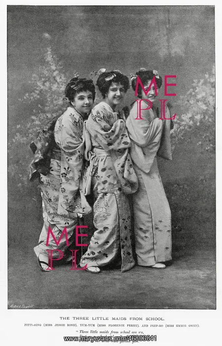: The Mikado Three Little Maids from School : The Mikado Three Little Maids from School