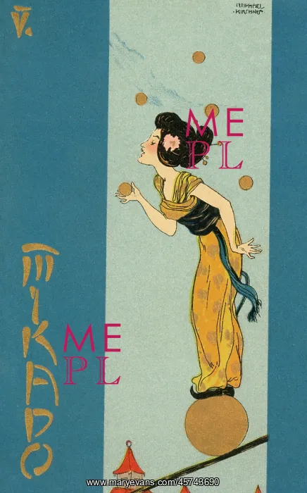 : ~Mikado series by Raphael Kirchner - Acrobat : ~Mikado series by Raphael Kirchner - Acrobat