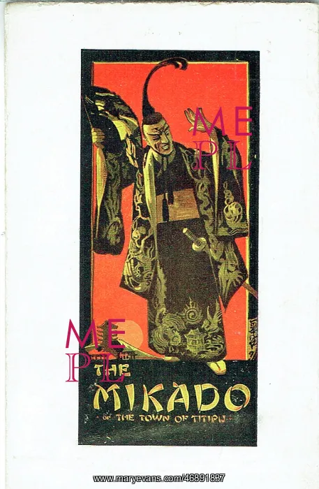 : The Mikado by Ws Gilbert and Arthur Sullivan : The Mikado by Ws Gilbert and Arthur Sullivan