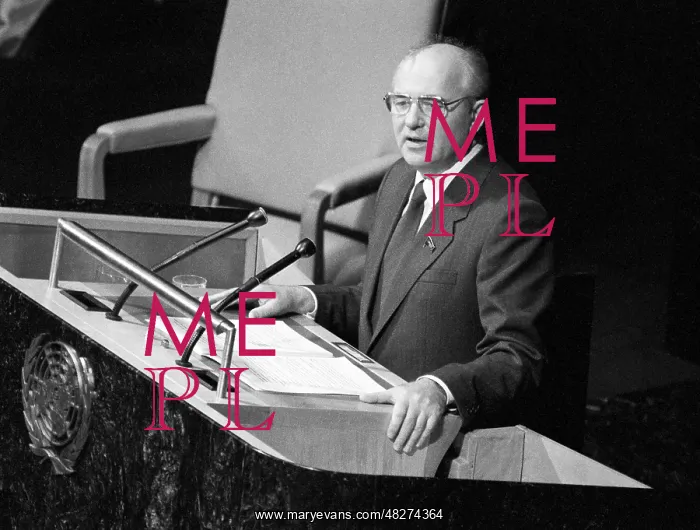 : Mikhail Gorbachev in New York, 1988 : Mikhail Gorbachev in New York, 1988