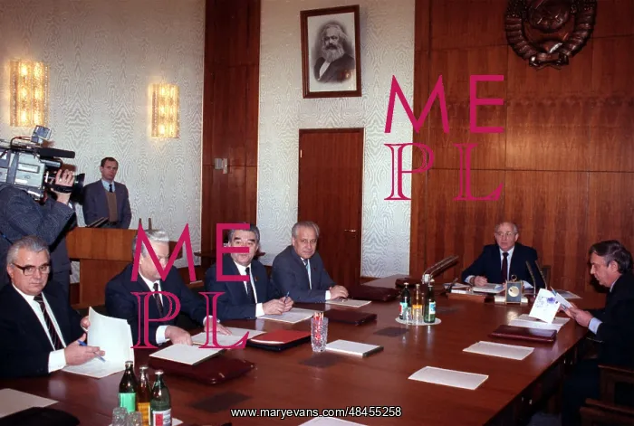 : Mikhail Gorbachev at session Federation Council : Mikhail Gorbachev at session Federation Council