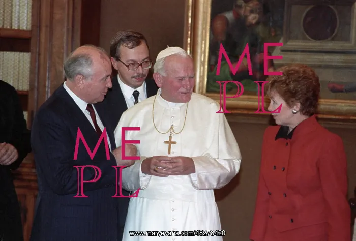 : Mikhail Gorbachev visits Italy, 1989 : Mikhail Gorbachev visits Italy, 1989