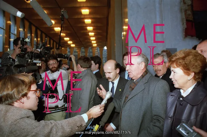 : Mikhail Gorbachev visits USA, 1988 : Mikhail Gorbachev visits USA, 1988