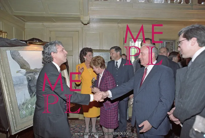 : Mikhail Gorbachev visits USA, 1990 : Mikhail Gorbachev visits USA, 1990