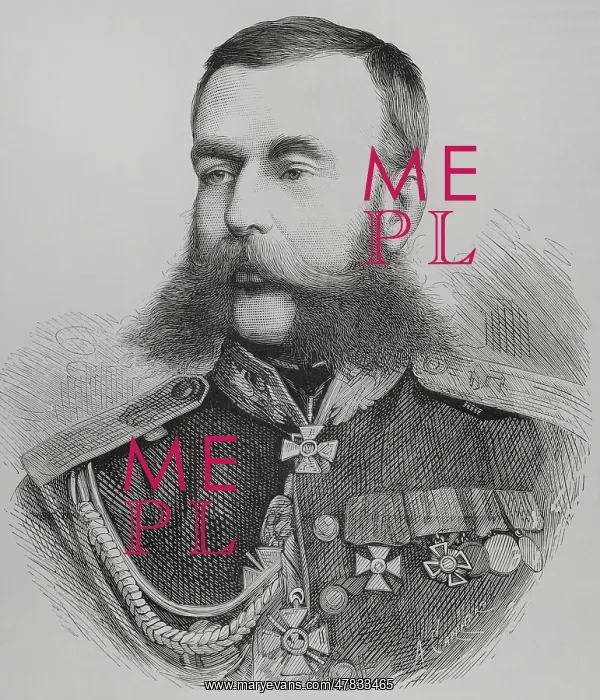 : Mikhail Skobelev (1843-1882). Russian general : Mikhail Skobelev (1843-1882). Russian general