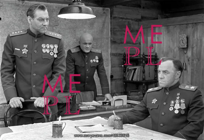 : Mikhail Ulyanov, Pyotr Shcherbakov and Vladlen Davydov, 1968 : Mikhail Ulyanov, Pyotr Shcherbakov and Vladlen Davydov, 1968