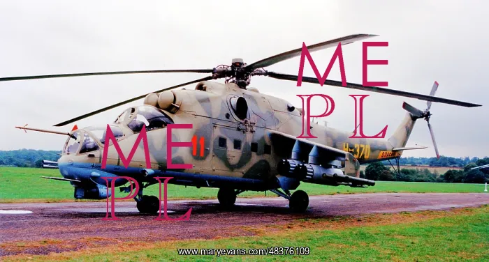 : Mil Mi-35P 11 Red : Mil Mi-35P 11 Red