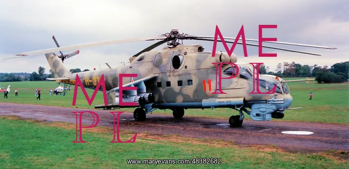 : Mil Mi-35P 11 Red : Mil Mi-35P 11 Red