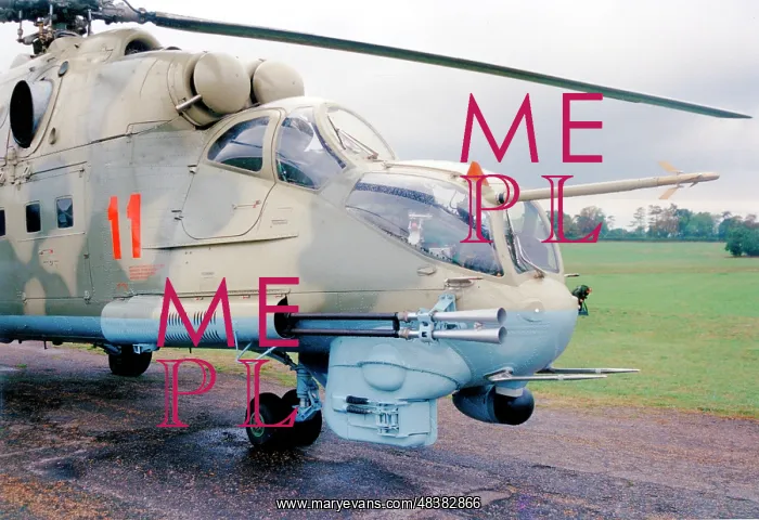 : Mil Mi-35P 11 Red : Mil Mi-35P 11 Red