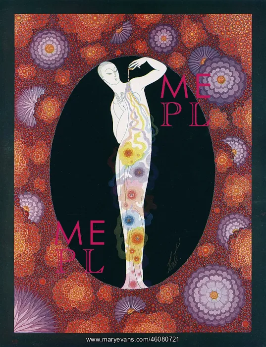: Milady of the Perfumes by Erte : Milady of the Perfumes by Erte
