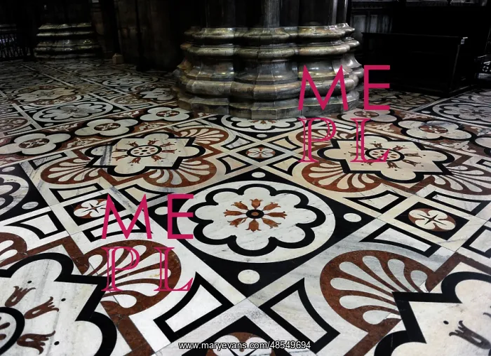 : Milan Cathedral, detail of marble from Candoglia : Milan Cathedral, detail of marble from Candoglia