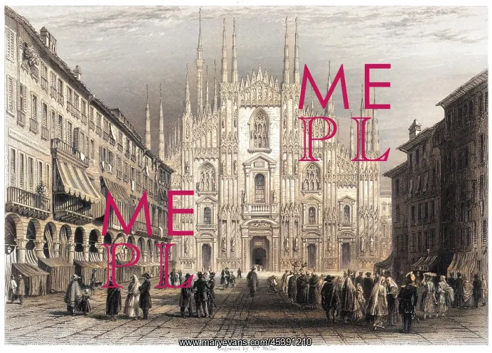 : MILAN CATHEDRAL / STREET : MILAN CATHEDRAL / STREET