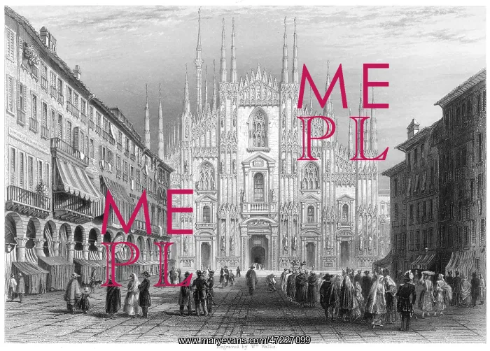  : MILAN CATHEDRAL / STREET