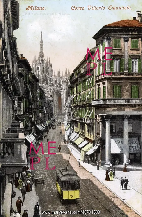  : Milan, Italy - Corso Vittorio Emanuele