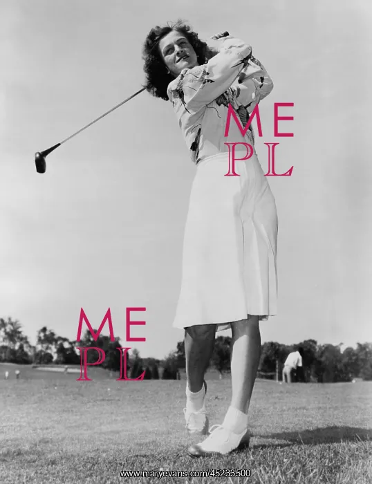 : Mildred Babe Didrickson Zaharias swinging ? : Mildred Babe Didrickson Zaharias swinging ?