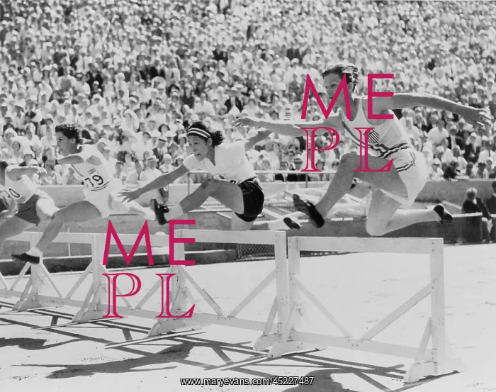 : Mildred Babe Didrikson, (1911-1956), running ? : Mildred Babe Didrikson, (1911-1956), running ?