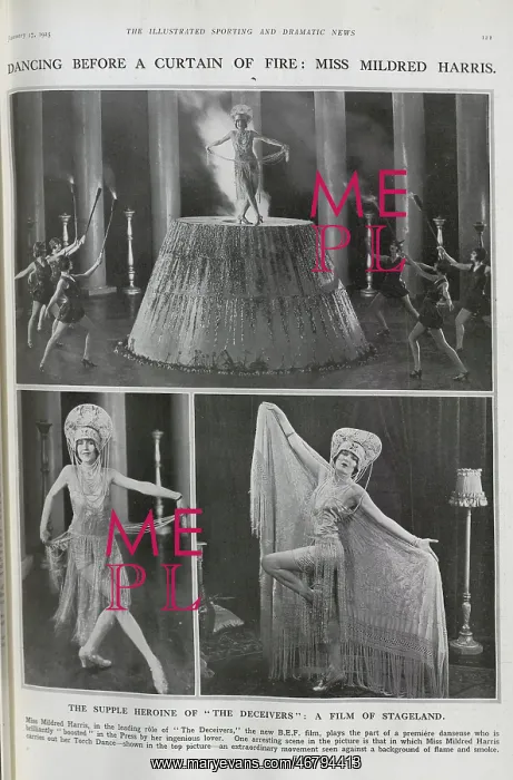 : Mildred Harris in 'The Deceivers' : Mildred Harris in 'The Deceivers'