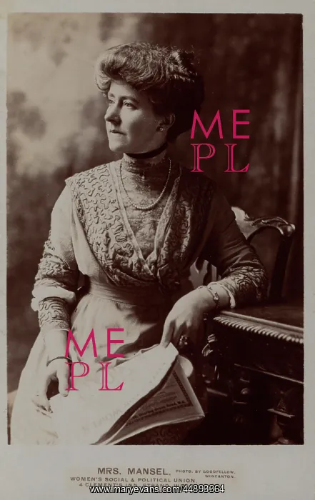 : Mildred Mansel Suffragette : Mildred Mansel Suffragette