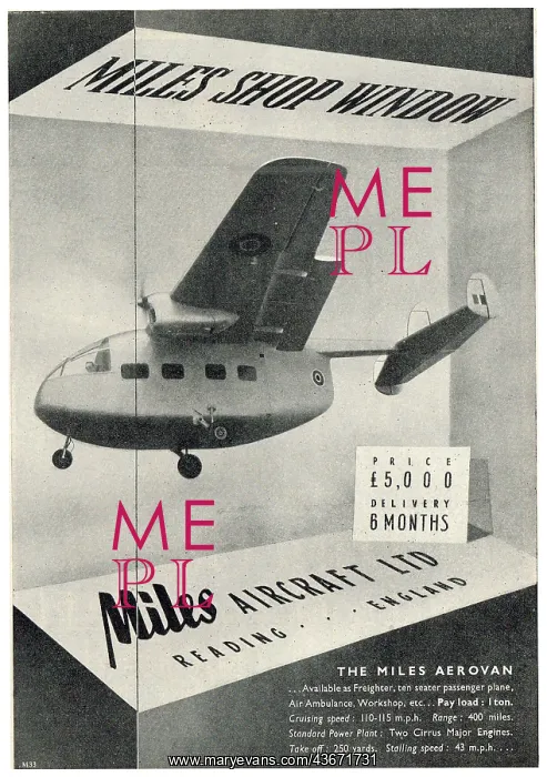  : Miles Aerovan