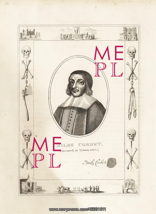 : Miles Corbet, executed at Tyburn 1662 : Miles Corbet, executed at Tyburn 1662