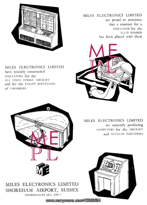 : Miles Electronics Flight Simulators : Miles Electronics Flight Simulators