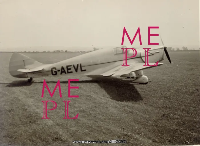 : Miles M11A Whitney Straight G-AEVL : Miles M11A Whitney Straight G-AEVL
