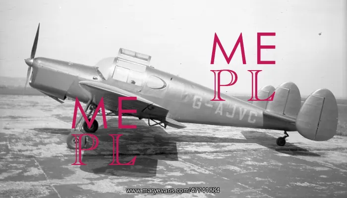 : Miles M.38 Messenger 2A G-AJVC : Miles M.38 Messenger 2A G-AJVC