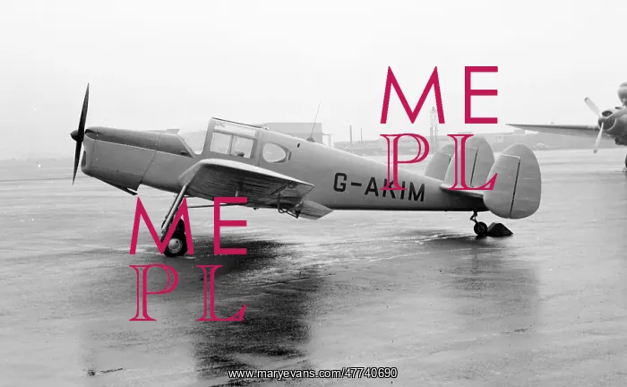 : Miles M.38 Messenger 2A G-AKIM : Miles M.38 Messenger 2A G-AKIM