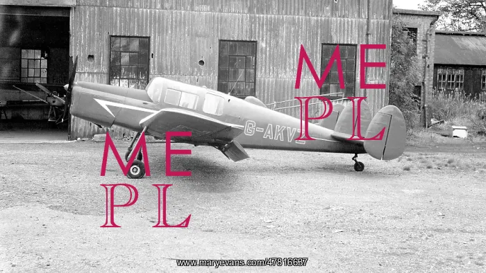 : Miles M.38 Messenger 4B G-AKVZ : Miles M.38 Messenger 4B G-AKVZ