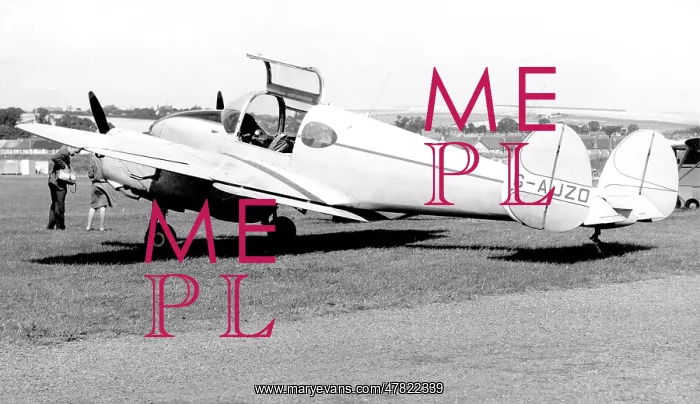 : Miles M.65 Gemini 1A G-AJZO : Miles M.65 Gemini 1A G-AJZO