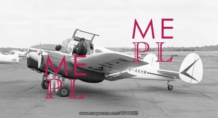 : Miles M.65 Gemini 1A G-AKHW : Miles M.65 Gemini 1A G-AKHW