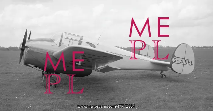 : Miles M.65 Gemini 3A G-AKEL : Miles M.65 Gemini 3A G-AKEL