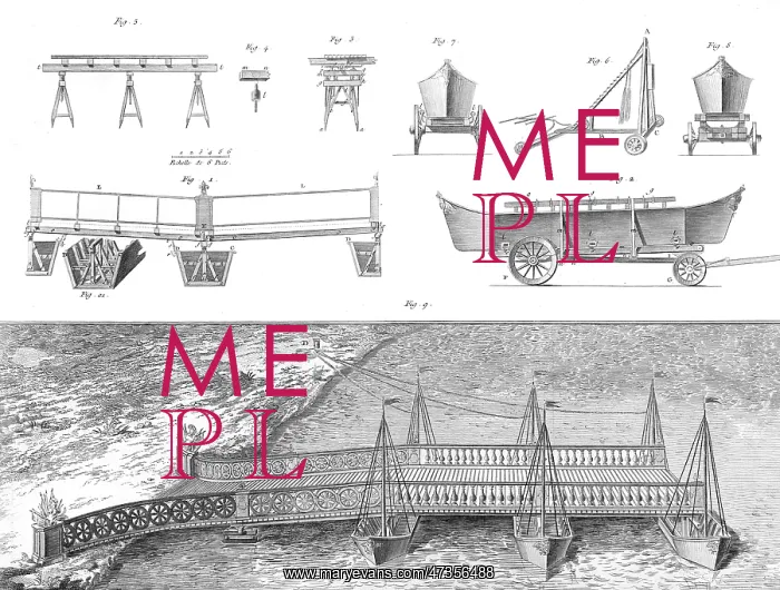 : Military Bridge - 18th century : Military Bridge - 18th century