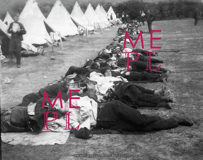  : Military camp in Aldershot