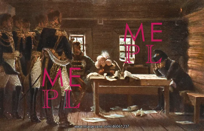 : Military council at Gorodnya, 1812 : Military council at Gorodnya, 1812