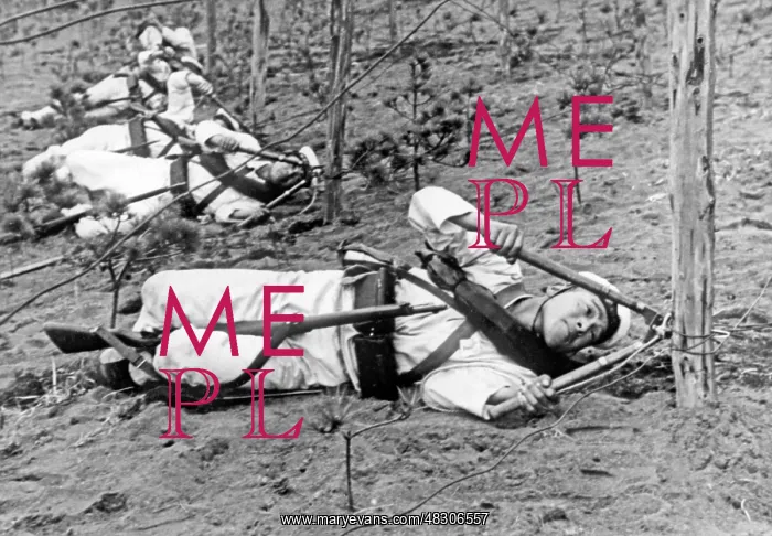 : Military exercise in Japan, 1930s : Military exercise in Japan, 1930s