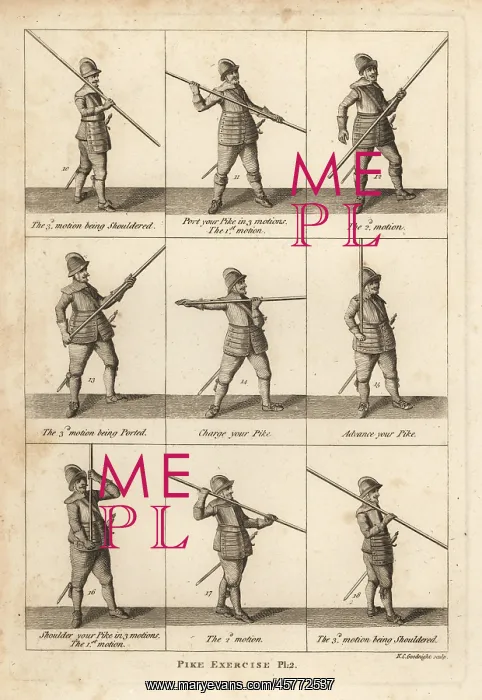 : Military exercises of the pike : Military exercises of the pike