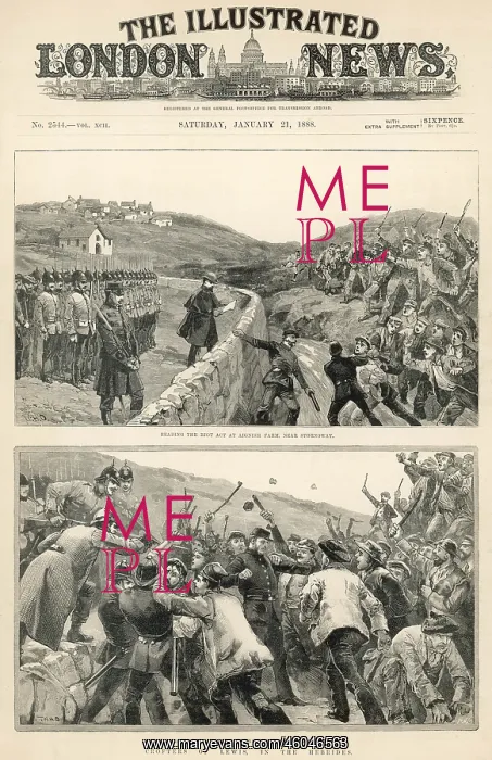 : Military intervention on Lewis, 1887 : Military intervention on Lewis, 1887
