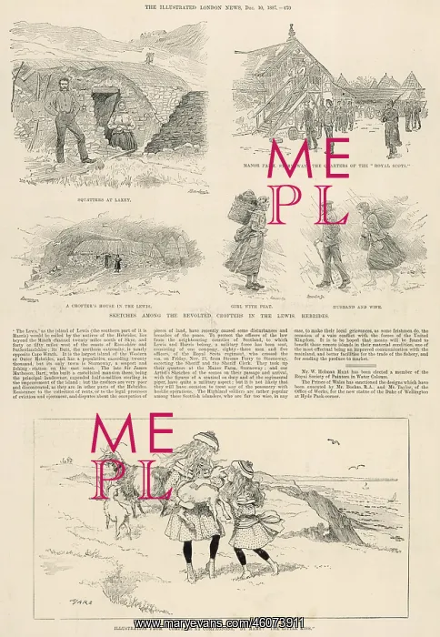 : Military intervention on Lewis, 1887 : Military intervention on Lewis, 1887
