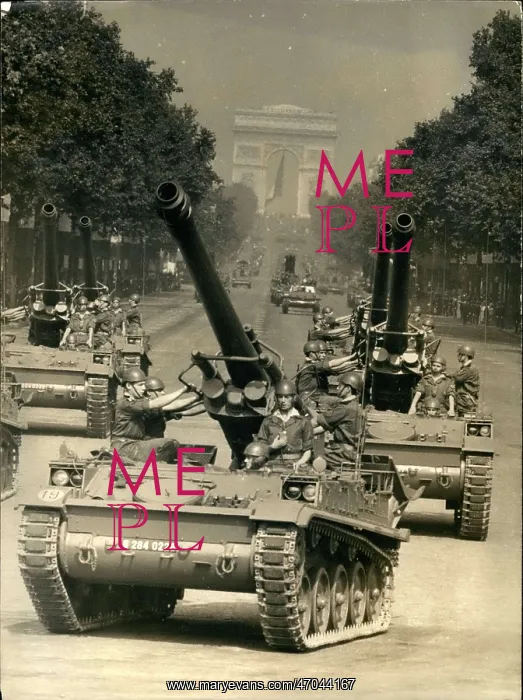 : Military parade for 14 July celebrations, Paris : Military parade for 14 July celebrations, Paris