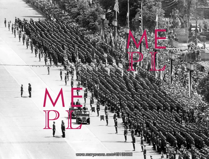 : US military parade in Berlin : US military parade in Berlin