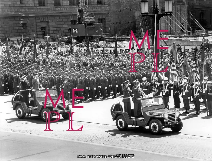 : US military parade in Berlin : US military parade in Berlin