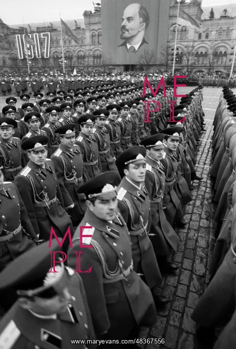 : Military parade on October Revolution Day : Military parade on October Revolution Day