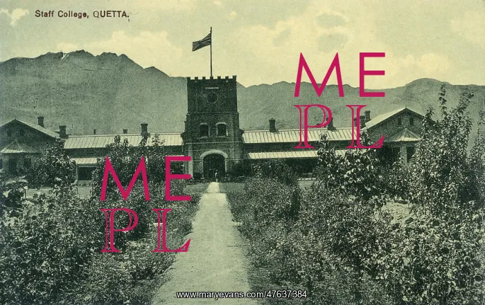 : Military staff college, Quetta, Balochistan, British India : Military staff college, Quetta, Balochistan, British India