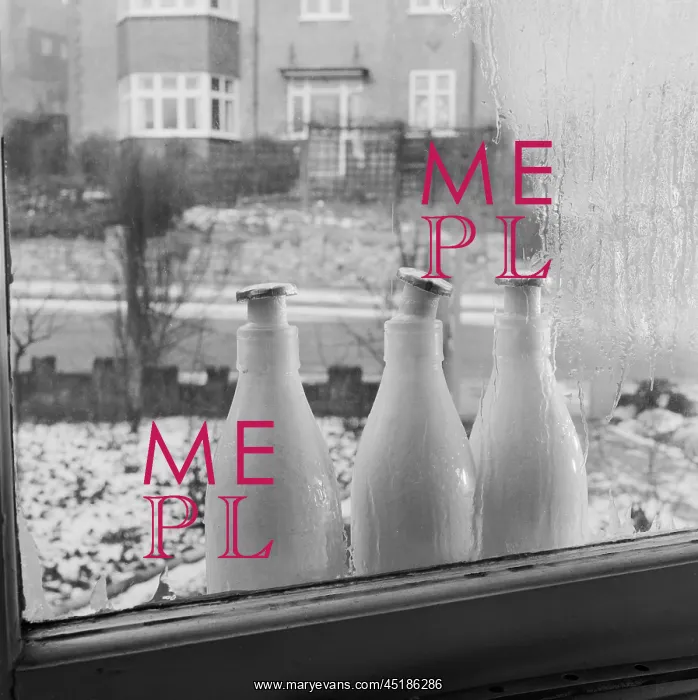 : Milk Bottles In Winter : Milk Bottles In Winter