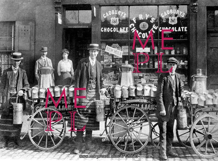  : Milk delivery men