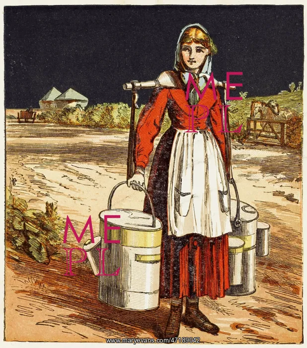  : MILKMAID, 1867