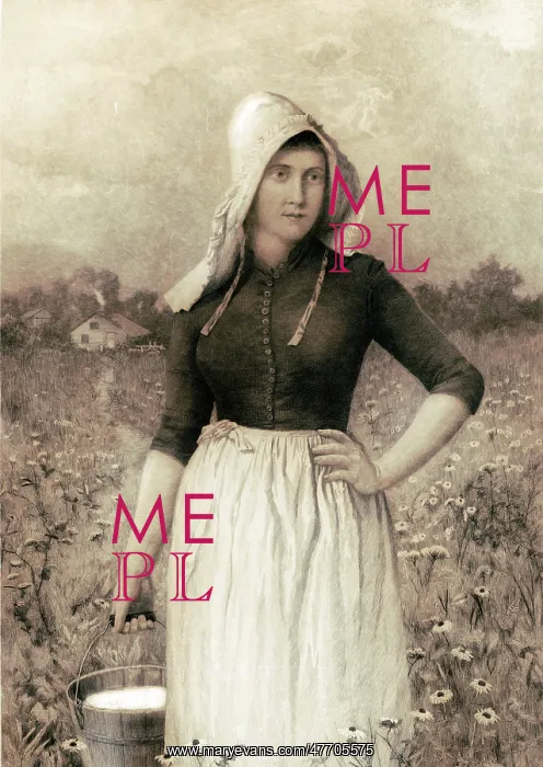 : Milkmaid, 1889 : Milkmaid, 1889